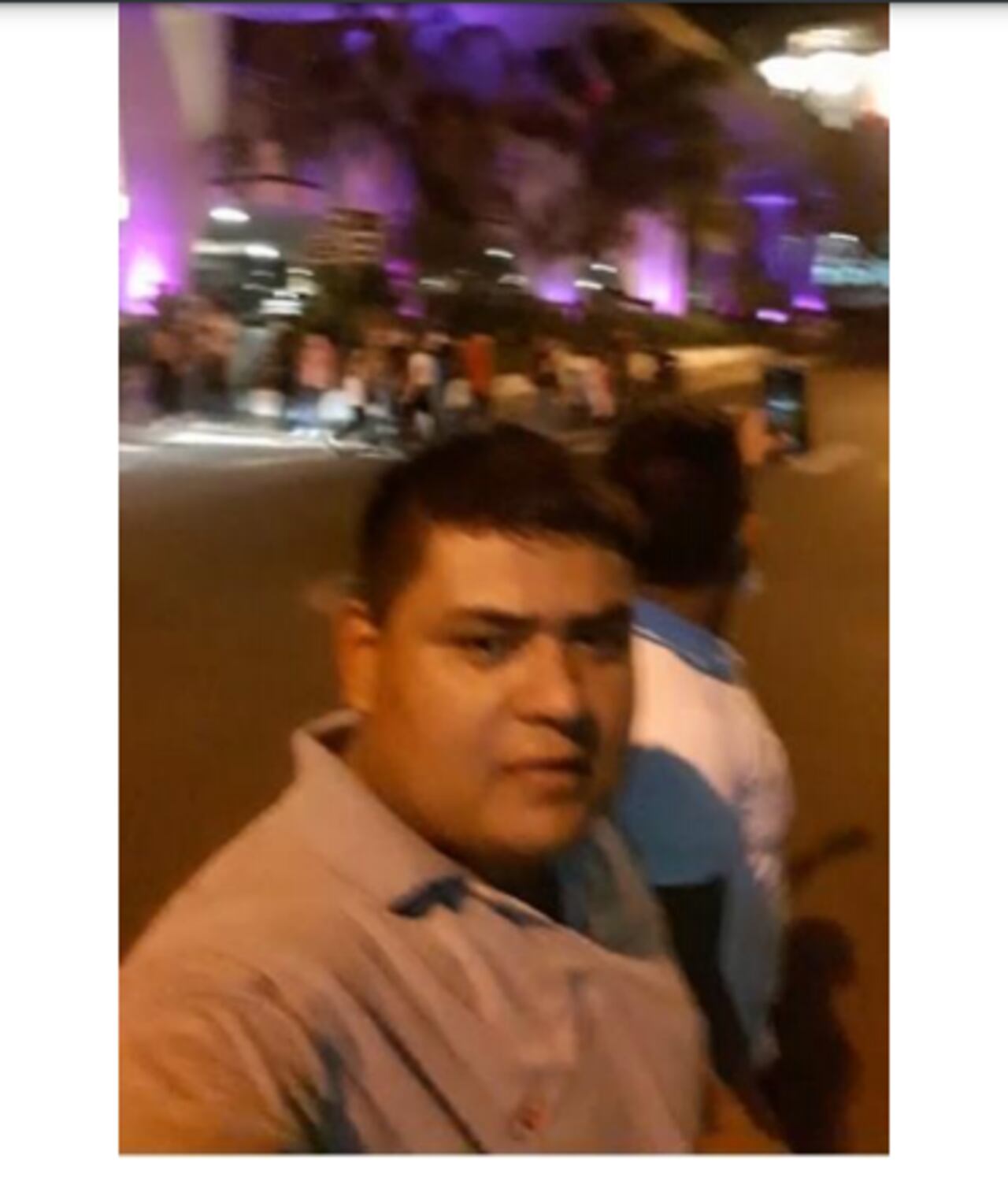 Américo Galeano cuenta con arresto domiciliario. Foto: Captura de pantalla Policía Nacional