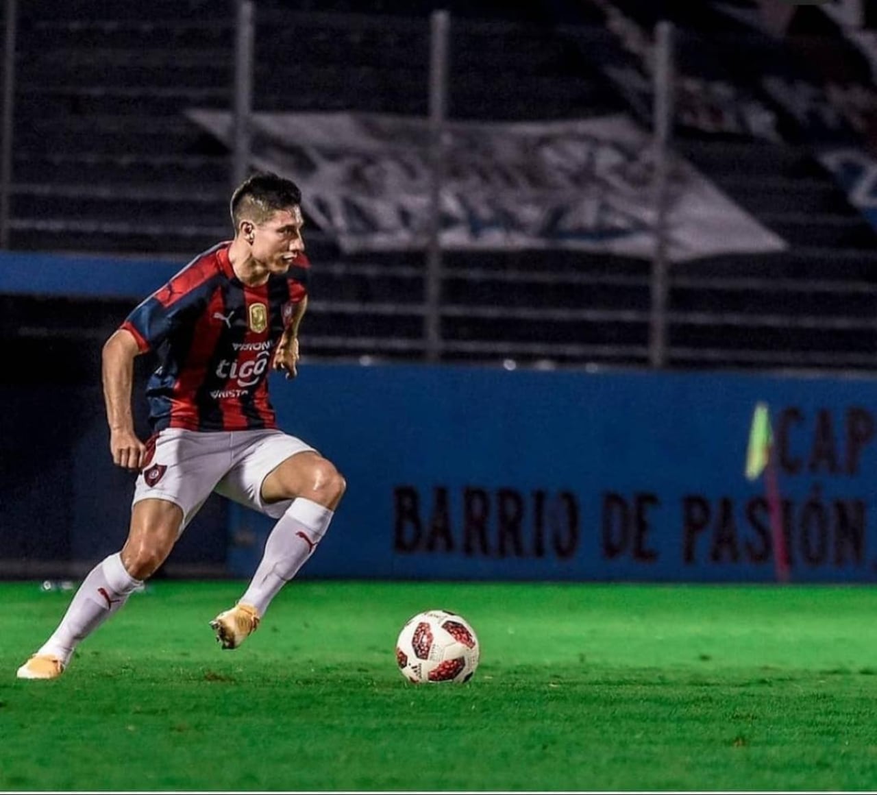 Óscar Ruiz: “hasta pronto pueblo azulgrana”. Foto: Instagram
