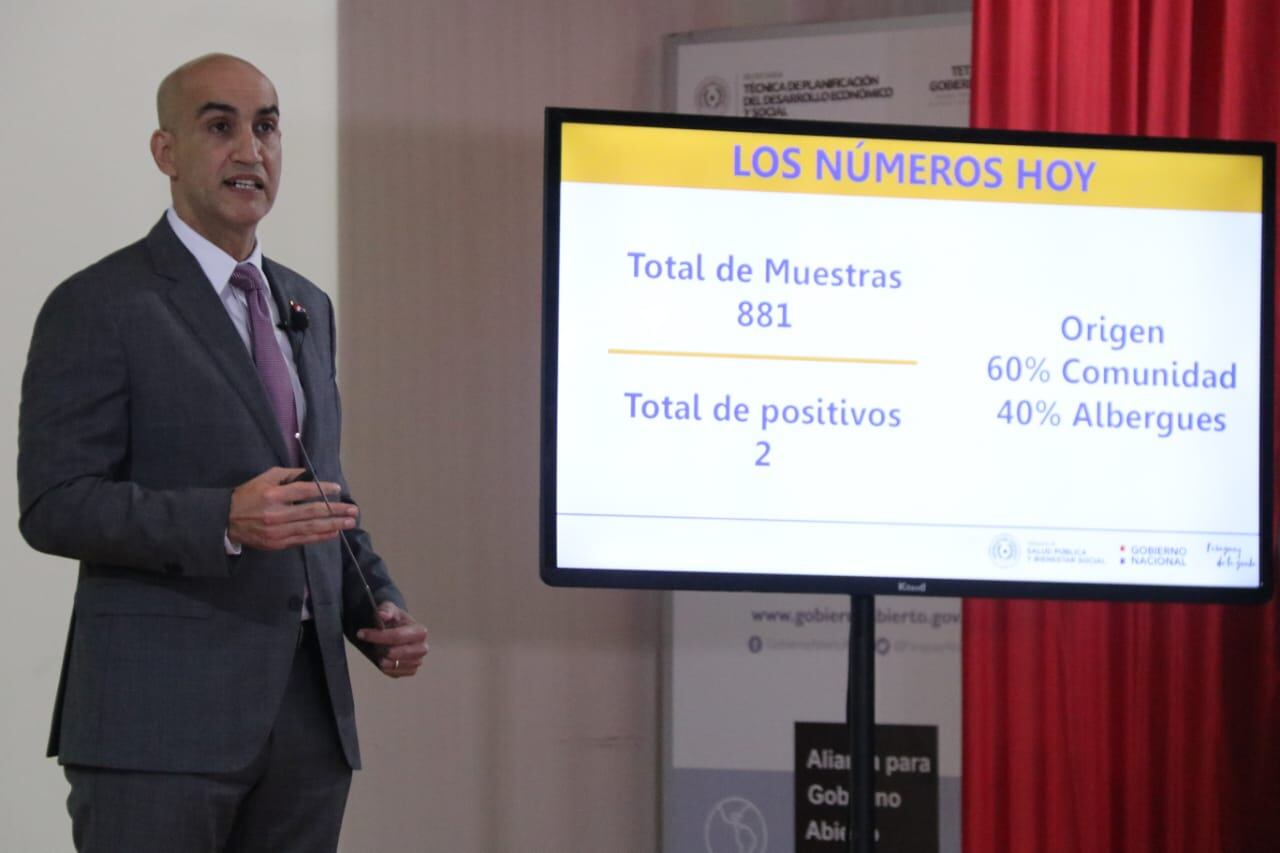 Julio Mazzoleni, ministro de Salud. Foto: Ministerio de Salud