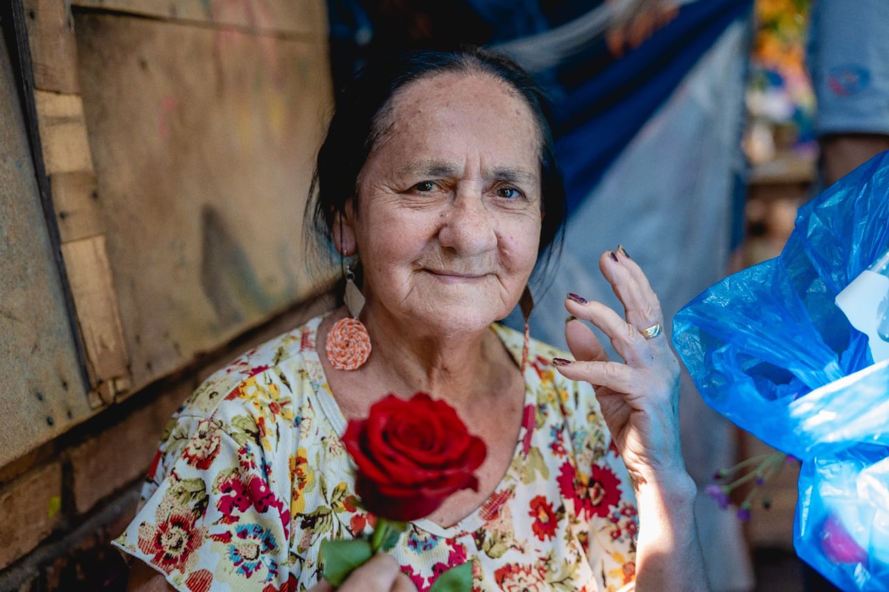 Vendedoras del mercado 4 que sostienen con esfuerzo sus hogares y comunidades. Foto: Gentileza