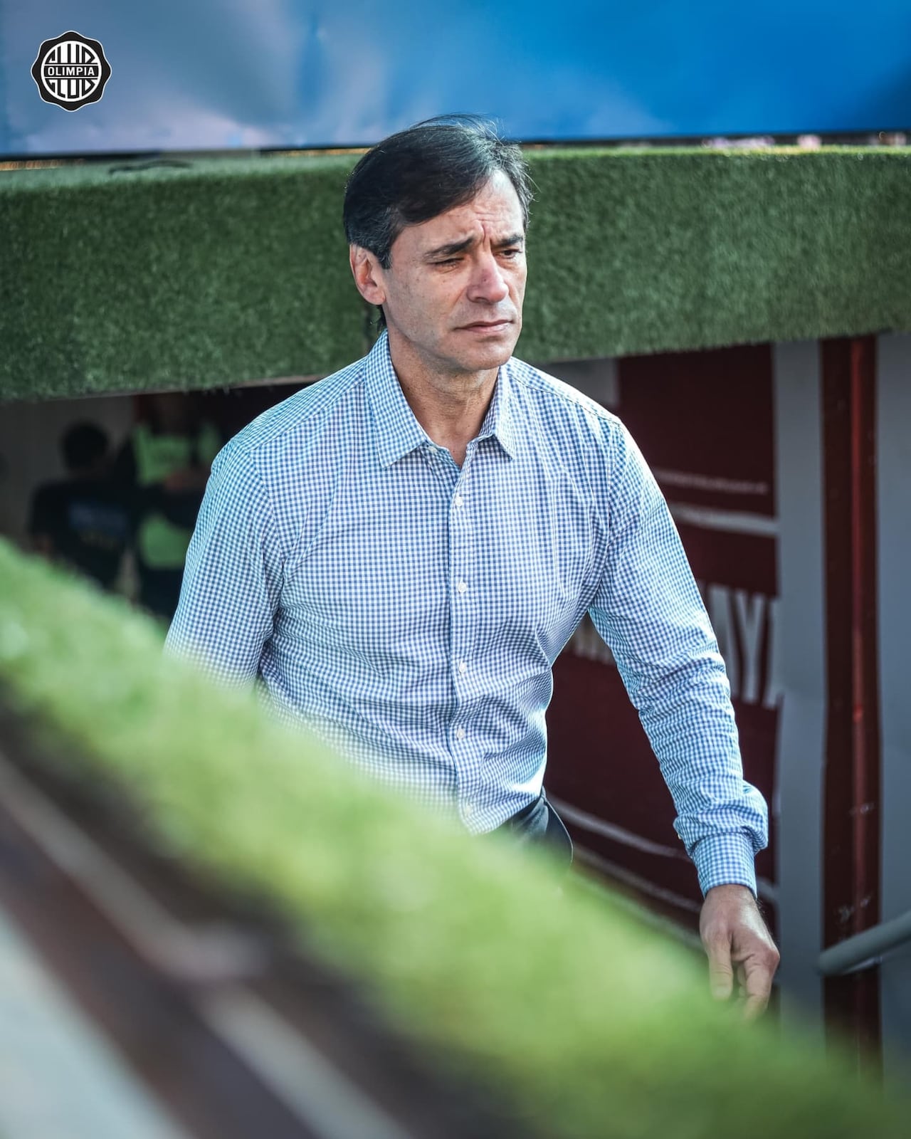 Fabián Bustos: “Tenemos plantel competitivo para campeonar”. Foto: Olimpia