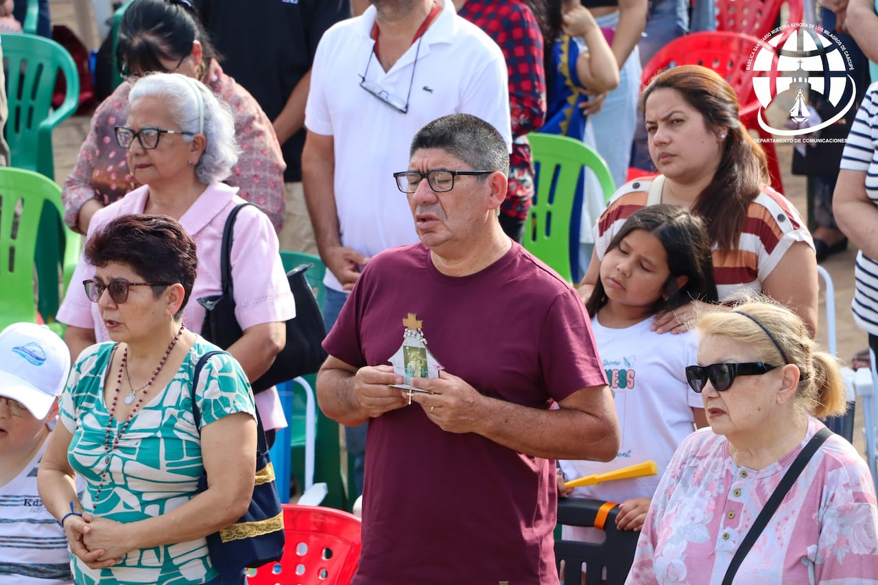Robledo recordó que Dios confía dones particulares a cada persona. Foto: Gentileza