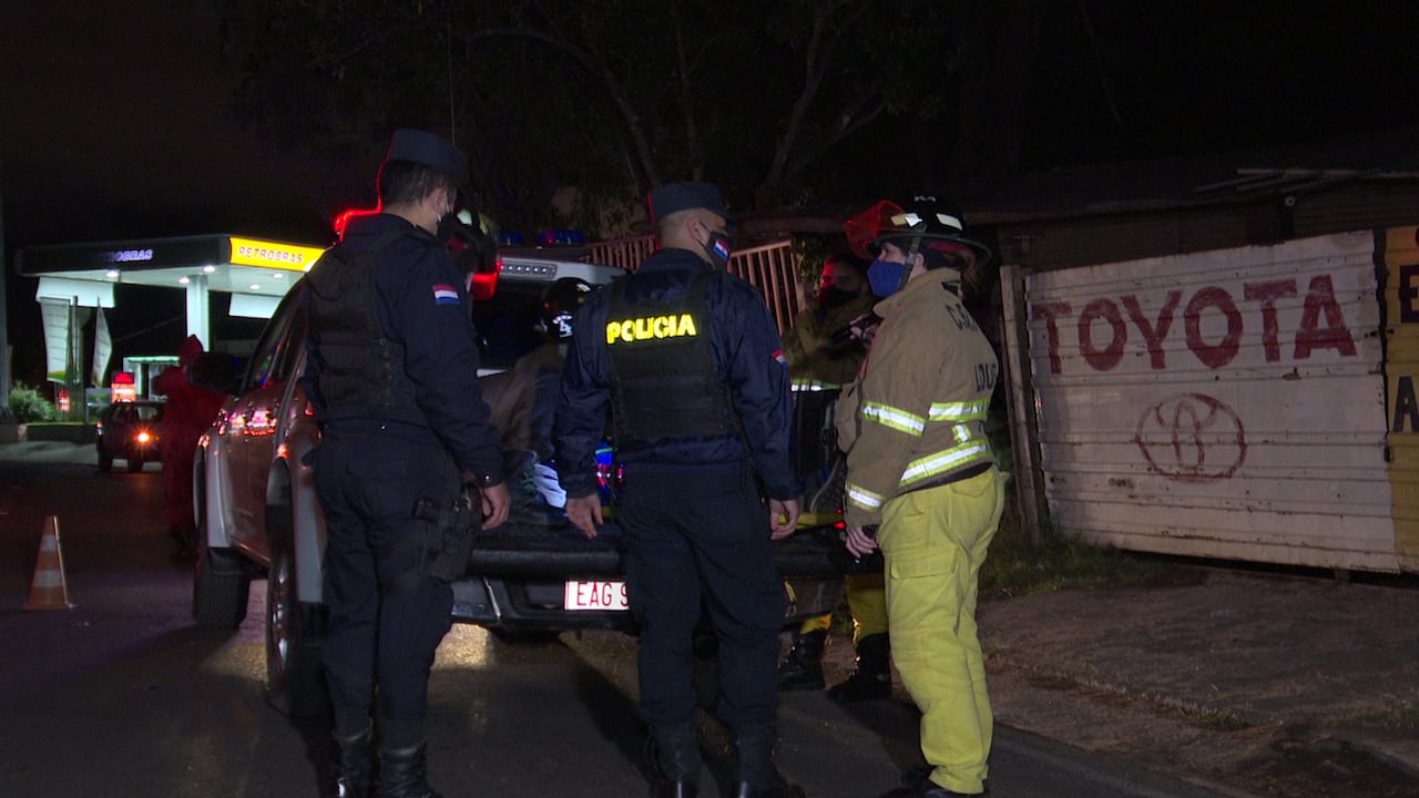 El motociclista debió ser trasladado hasta un centro asistencial a bordo de una patrullera, debido a la demora de la ambulancia.