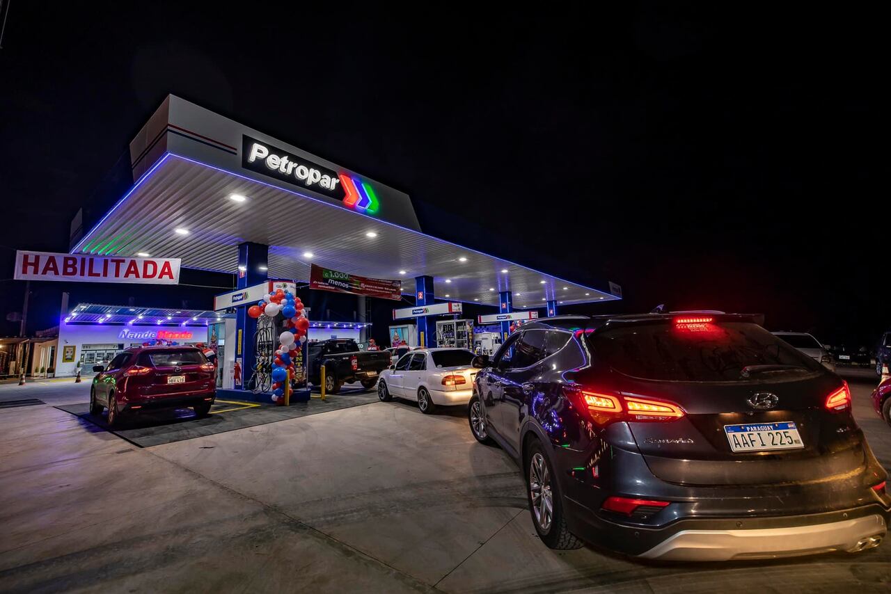Petropar actualiza precios de sus combustibles. Foto: Gentileza
