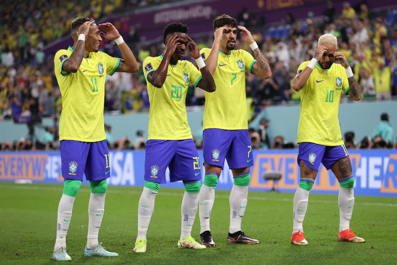 Goleada y clasificación de Brasil a cuartos de final. Foto: FIFA