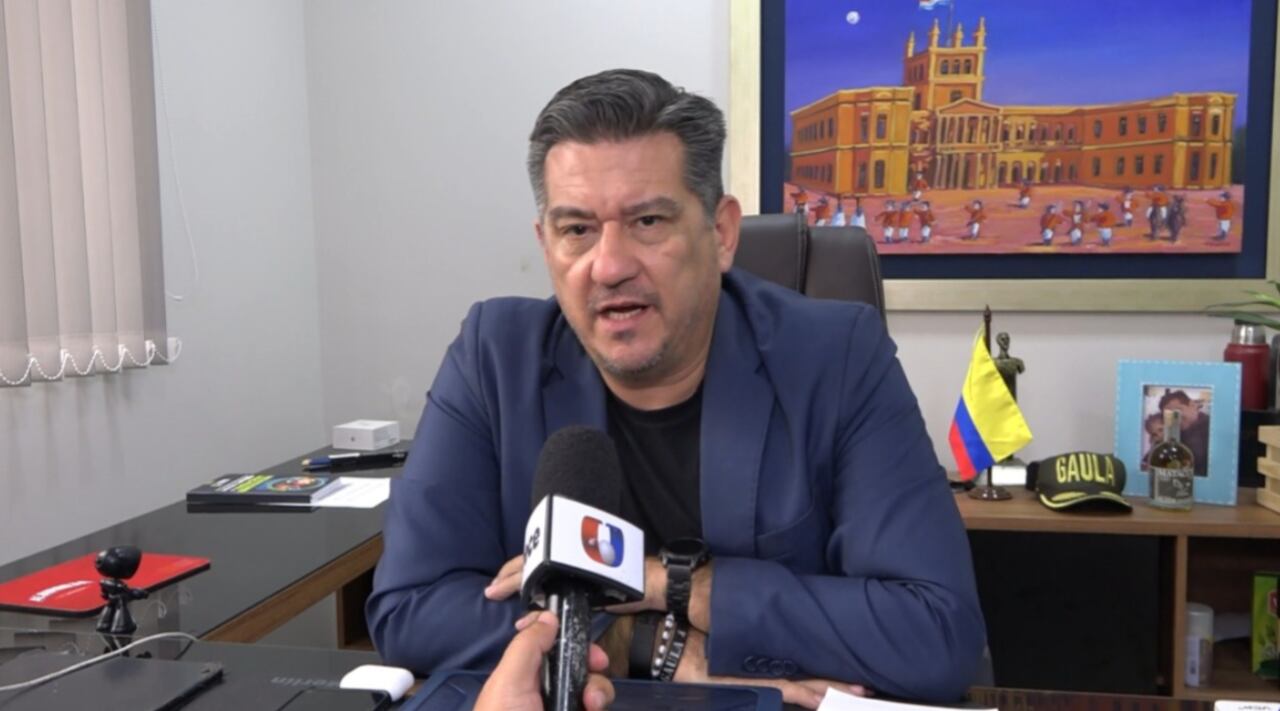 Comisario Nimio Cardozo, jefe de Antisecuestro de la Policía. Foto: Captura de video