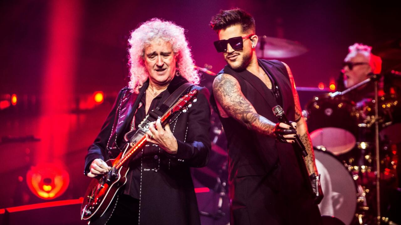 Queen y Adam Lambert en una de sus presentaciones. Foto: Difusión(Photo: ullstein bild)