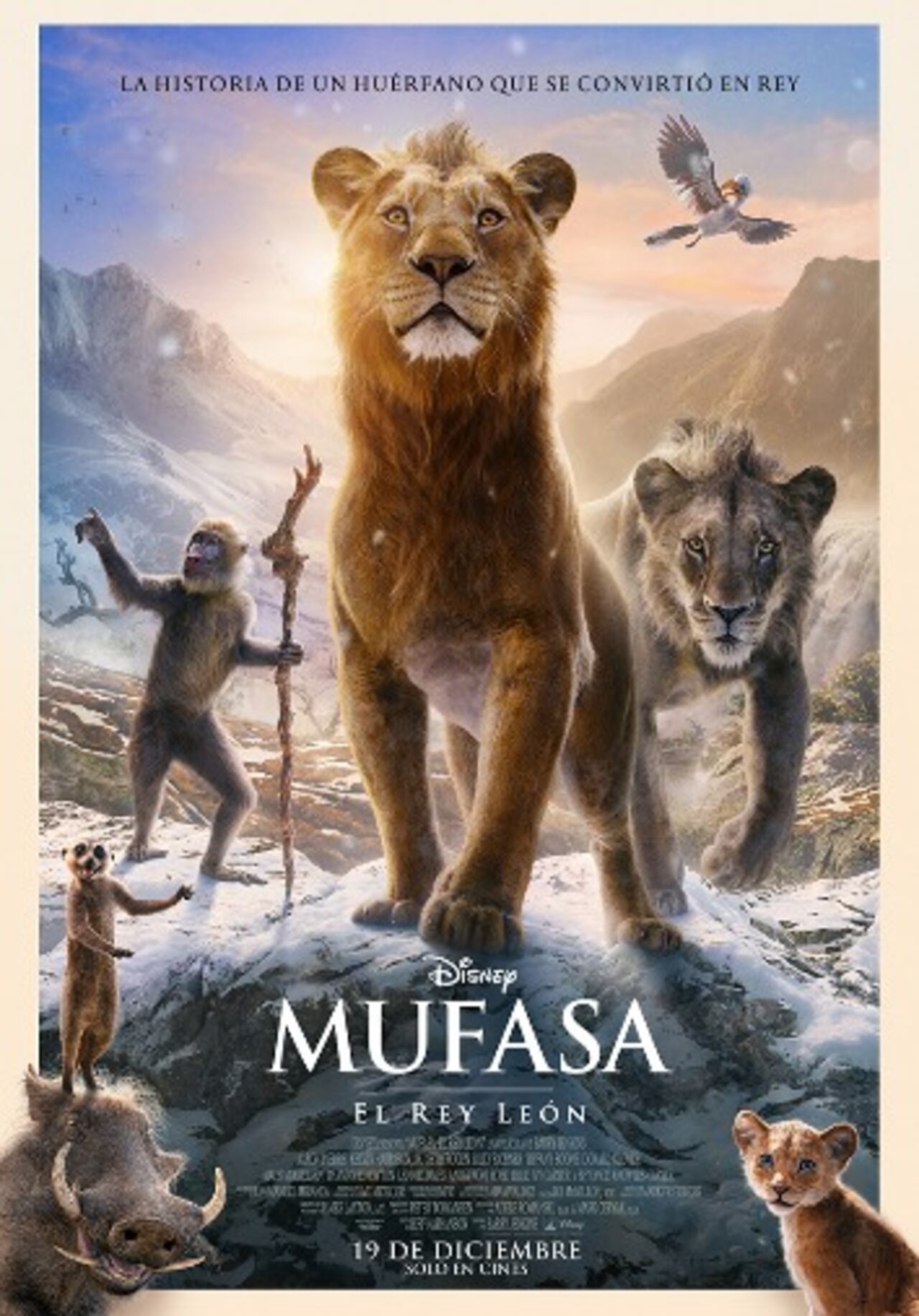 La película se estrena el 19 de diciembre.