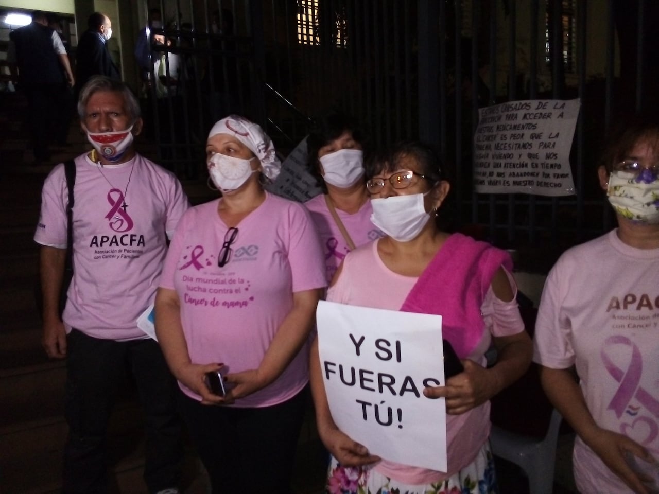 Unas 22 personas que padecen de cáncer, fallecieron durante la pandemia a causa de la falta de medicación. Foto: @ApacfaP