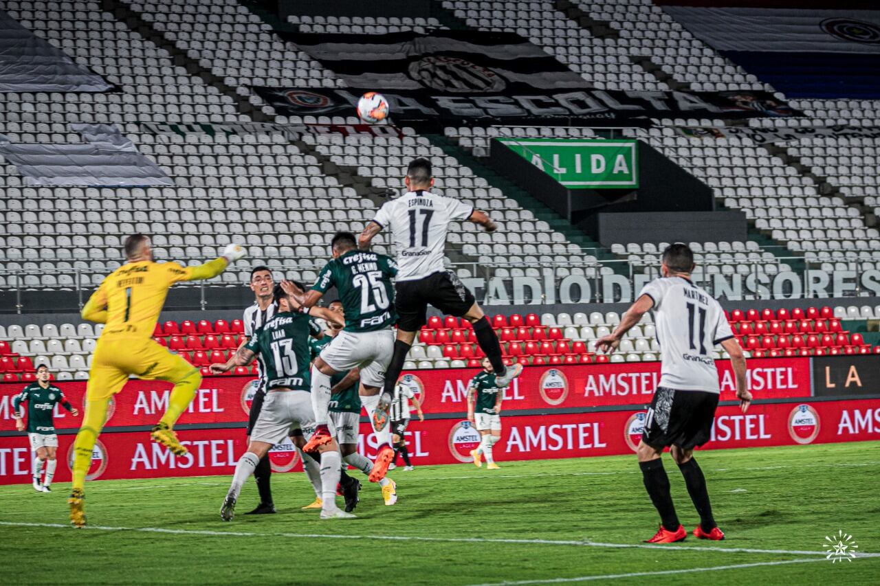 Libertad visita esta noche desde las 21:30 a Palmeiras. Foto: Club Libertad.