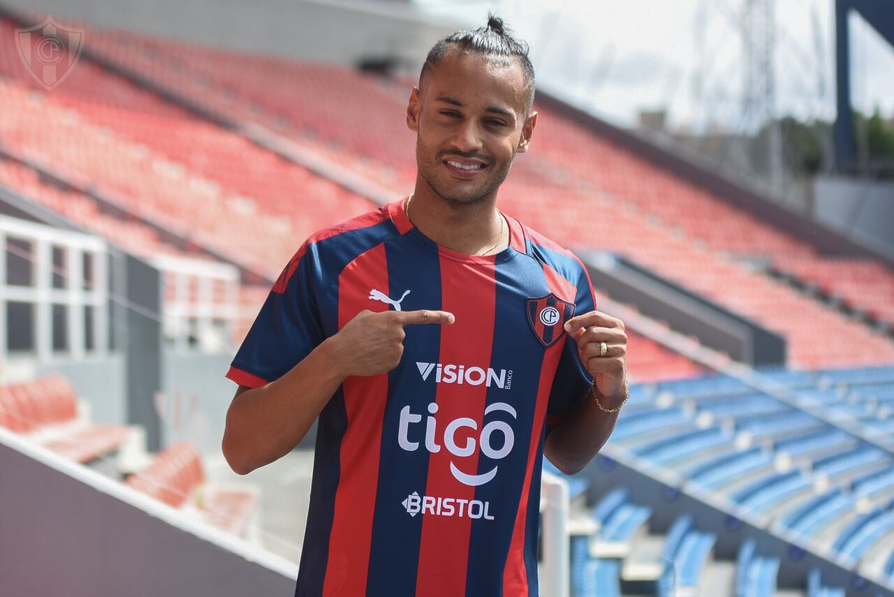 Mateus Gonçalves, nuevo refuerzo del Ciclón. Foto: Cerro Porteño