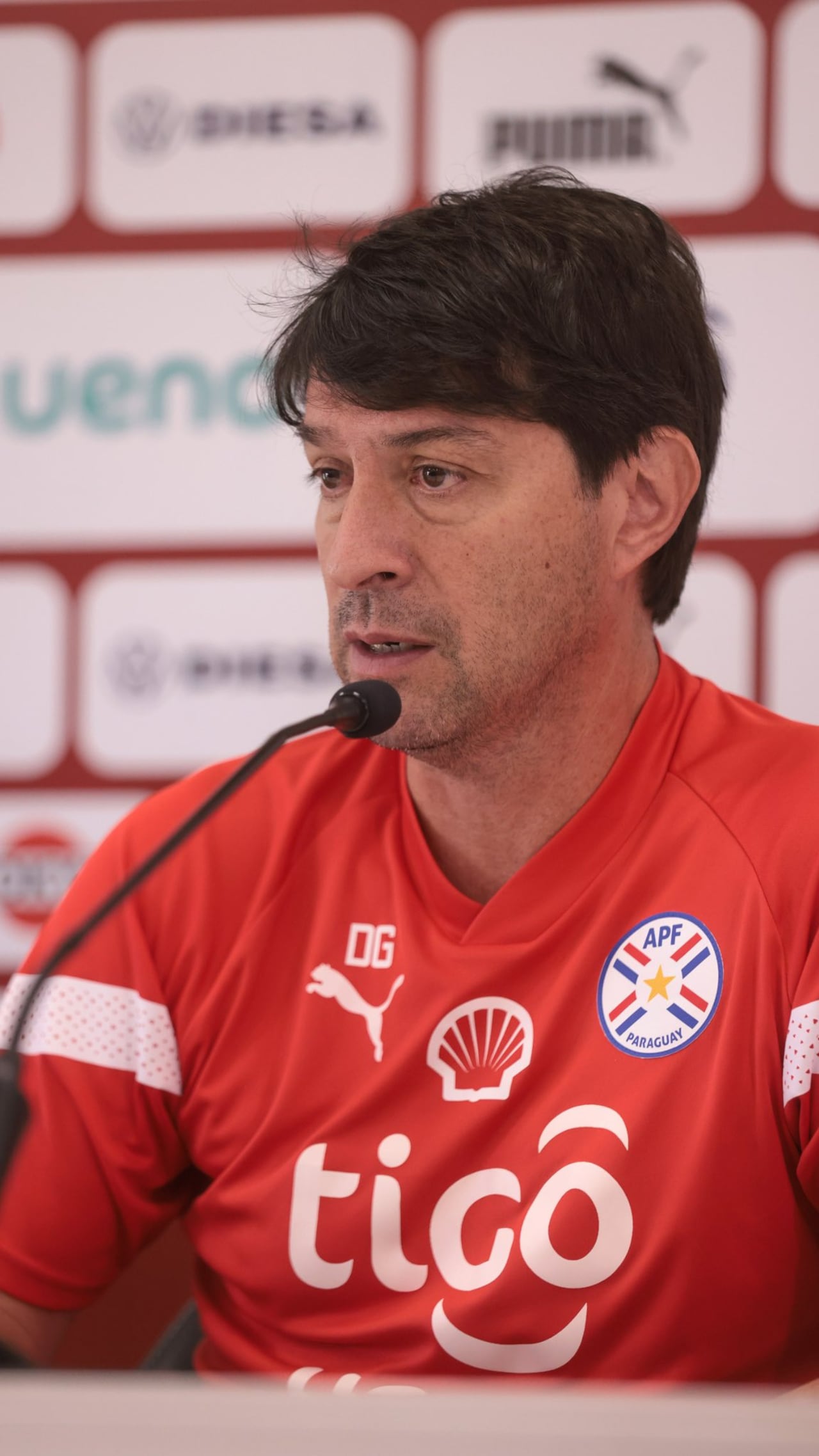 Paraguay vs. Bolivia: “Este es un partido donde vamos a proponer”, dijo Garnero. Foto: Gentileza
