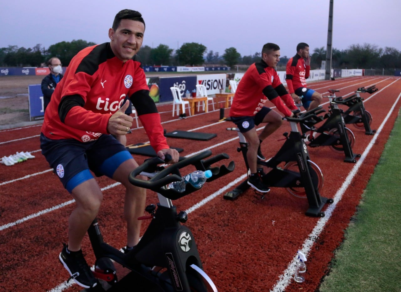 La Albirroja entrenó desde temprano este martes | Foto: @Albirroja