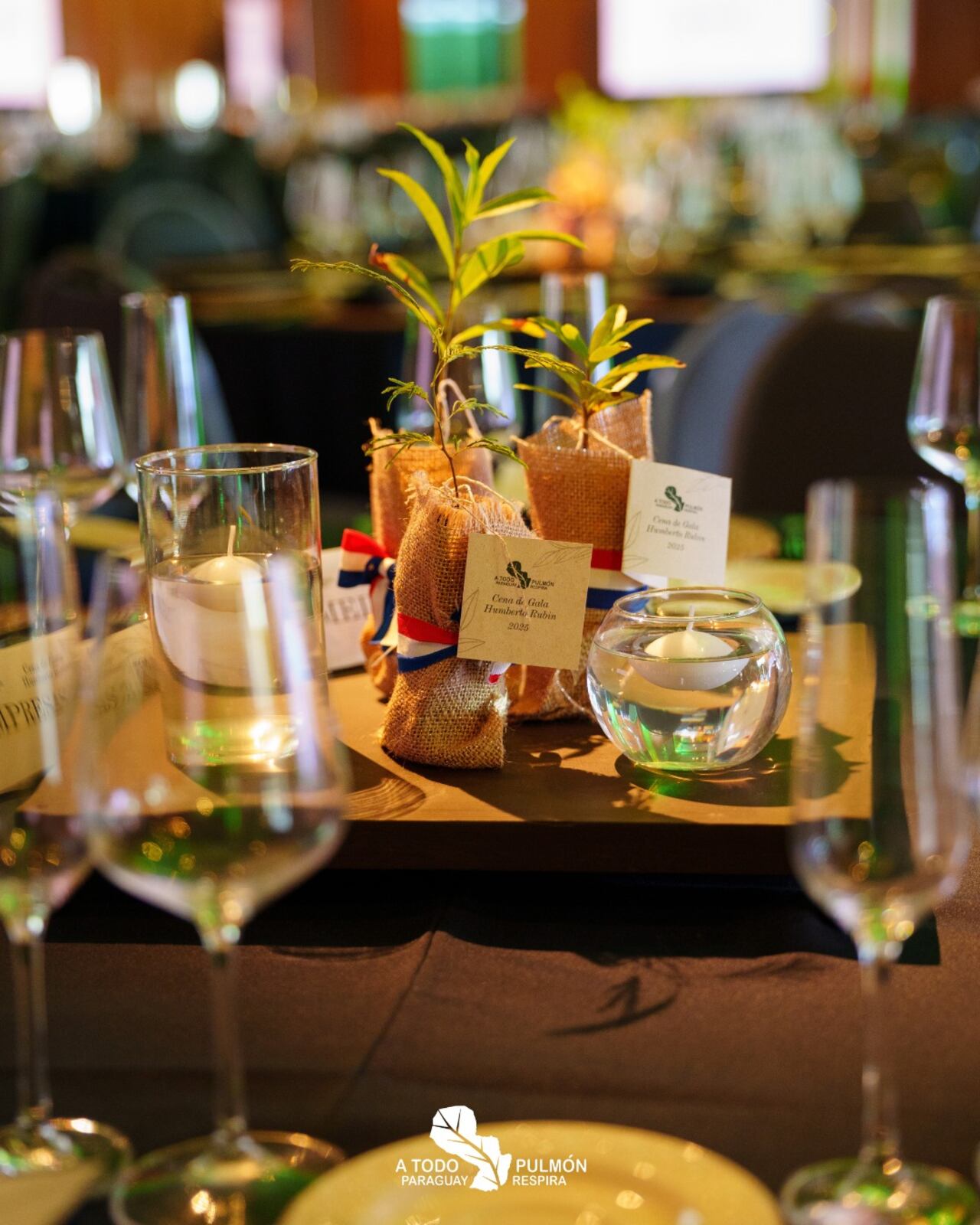 La cena se desarrolló en el salón Pérez Uribe del club Centenario. Foto: Gentileza