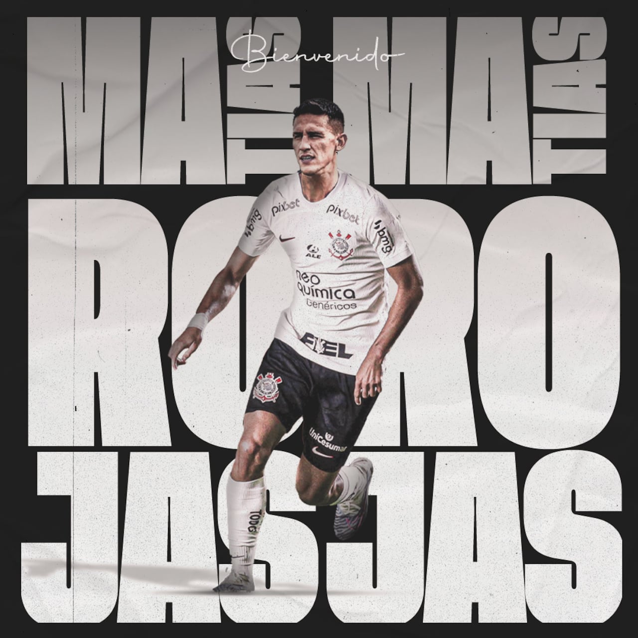 Corinthians da la bienvenida al paraguayo Matías Rojas. Foto: TW