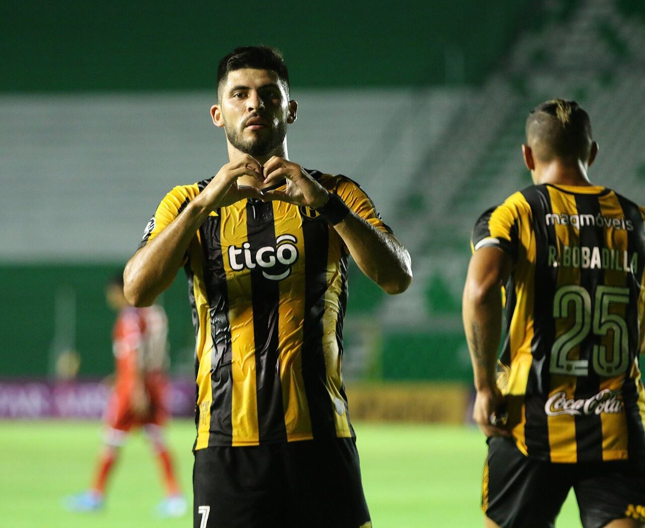 Guaraní: cuatro jugadores y Costas, fueron ele0gidos para el once ideal de la Libertadores. Foto: @ClubGuarani