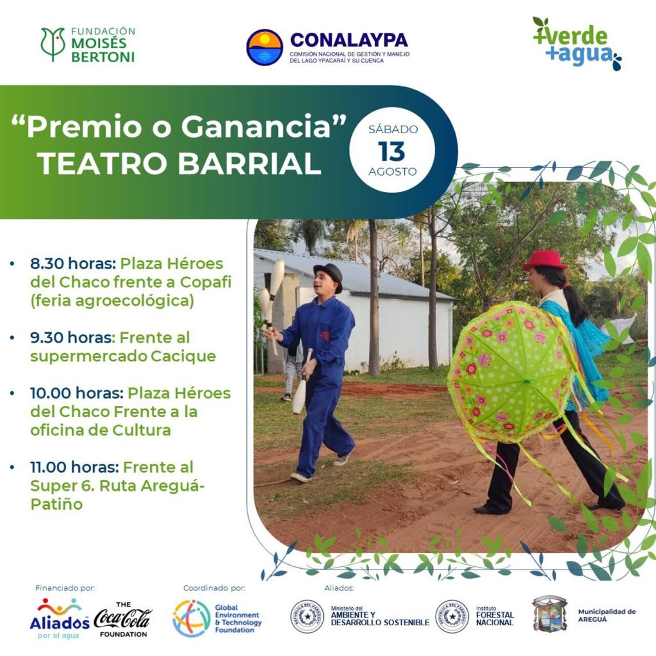La gira se extenderá hasta este sábado en espacios públicos de la ciudad.