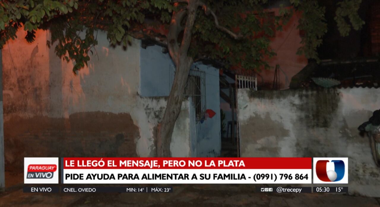 La mujer pide ayuda a la ciudadanía.