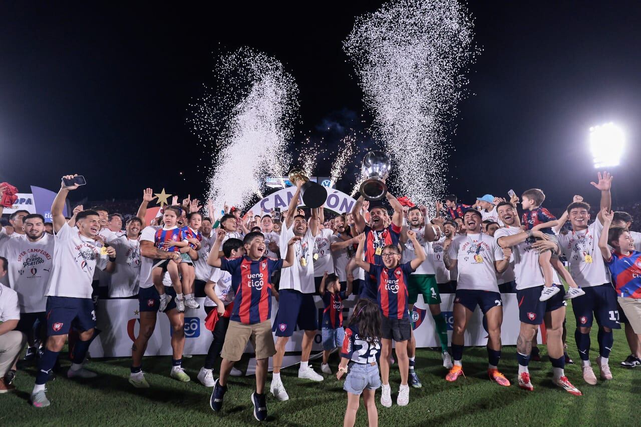 ¡Cerro Porteño es el supercampeón del fútbol paraguayo!. Foto: APF