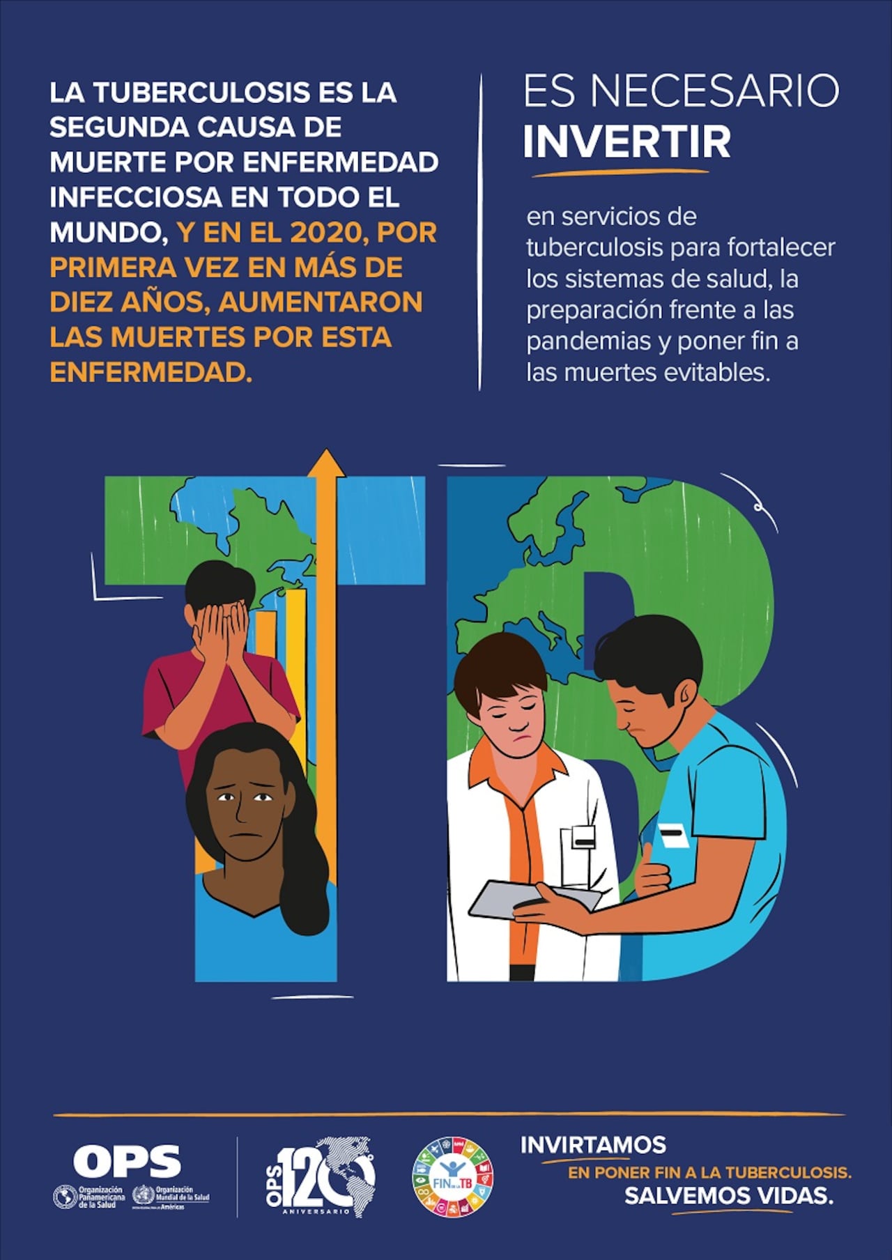 Salud recuerda todo lo que se debe conocer acerca de la Tuberculosis. Foto: MSPBS.
