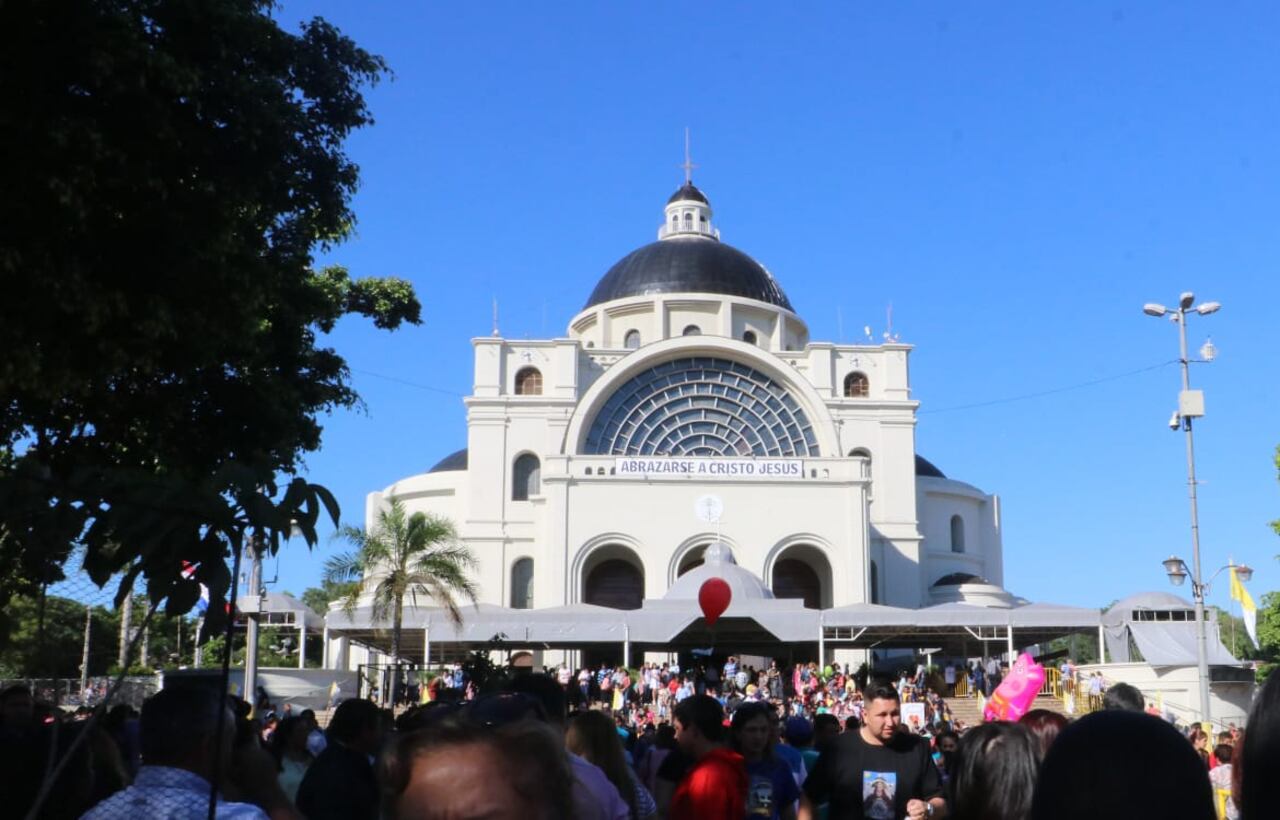 Basílica de Caacupé. Foto: Agencia IP.