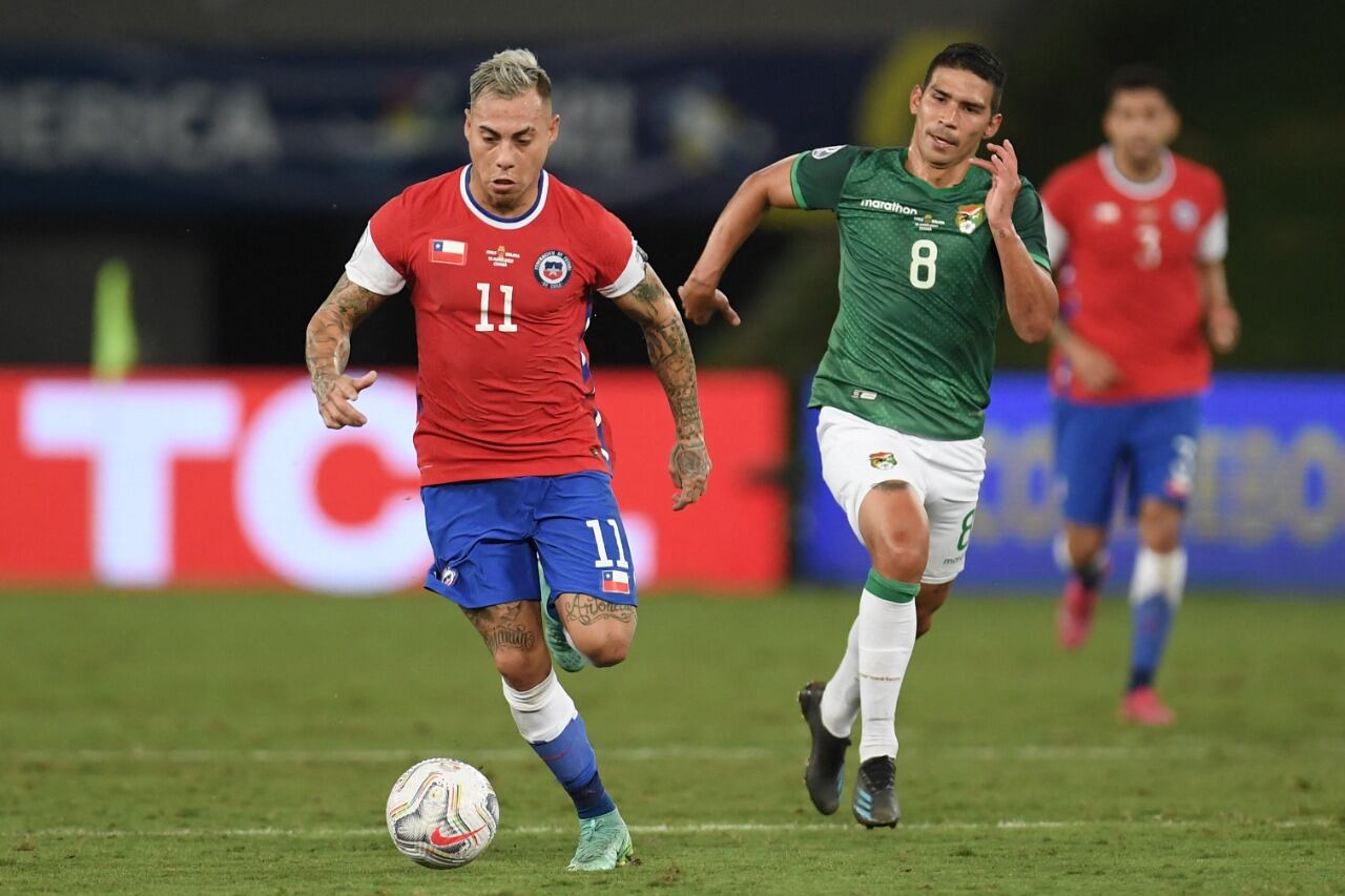 Chile consigue su primera victoria en Copa América. Foto: @CopaAmérica