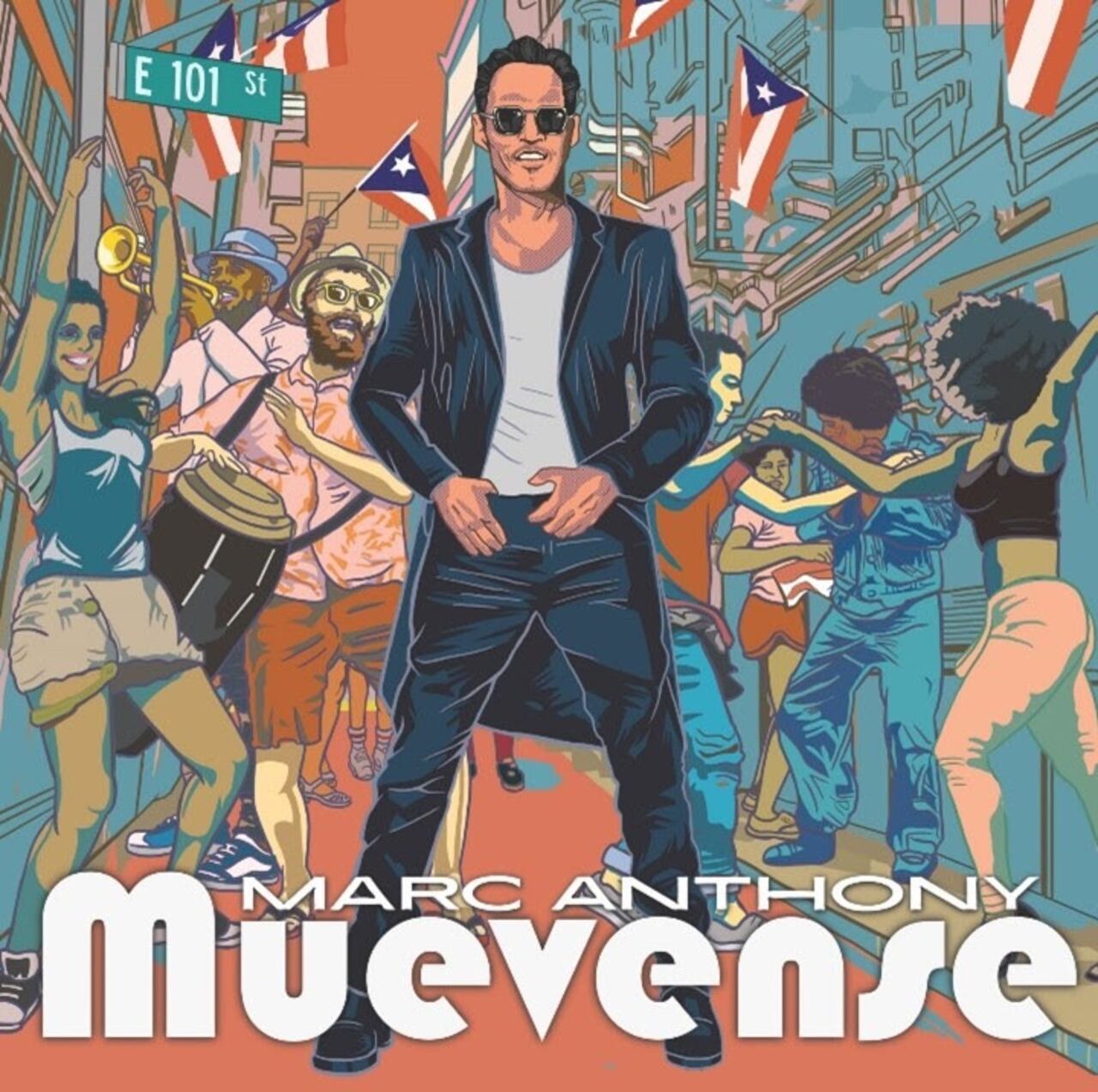 “Muevense”, el nuevo álbum que estrena Marc Anthony