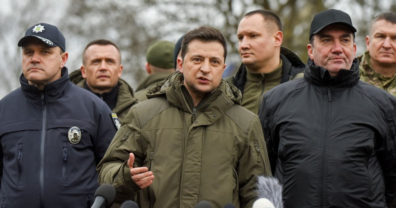 Volodimir Zelensky, presidente de Ucrania. Foto: El Heraldo.