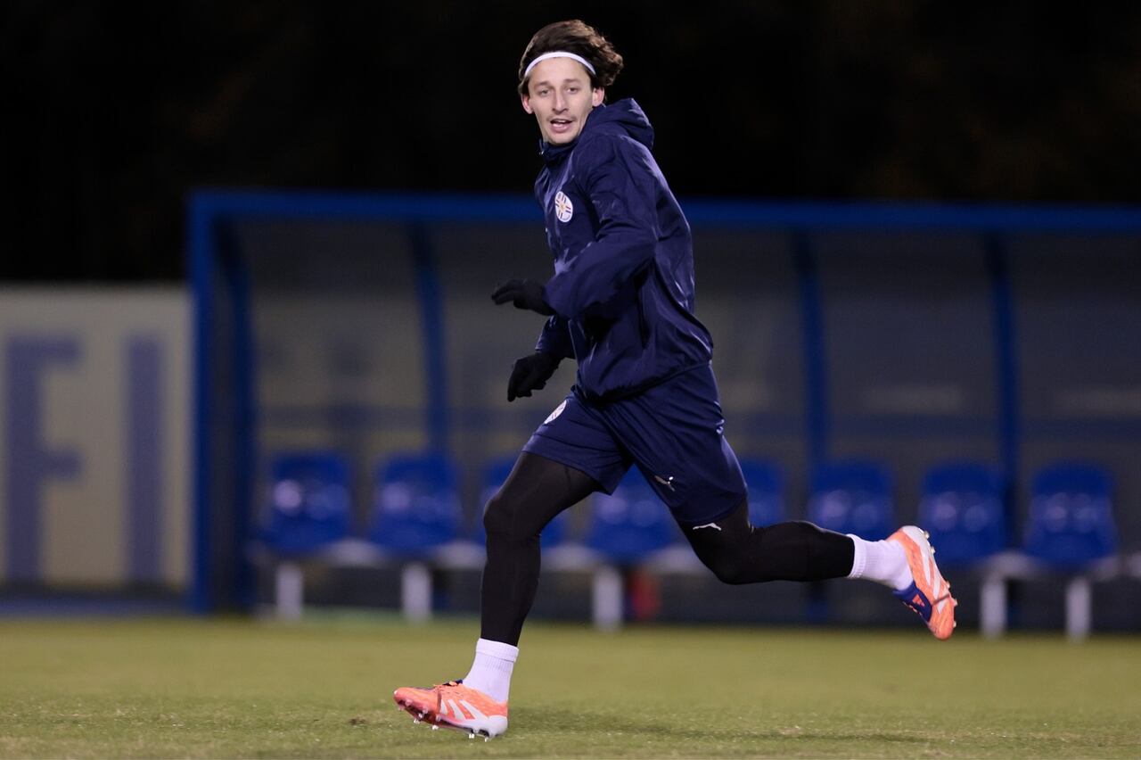 Matías Galarza: “Estamos preparados para lo que se viene”. Foto: Selección Paraguaya