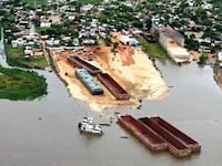 Crecida del río Paraguay pone en alerta de inundación al Bañado Sur