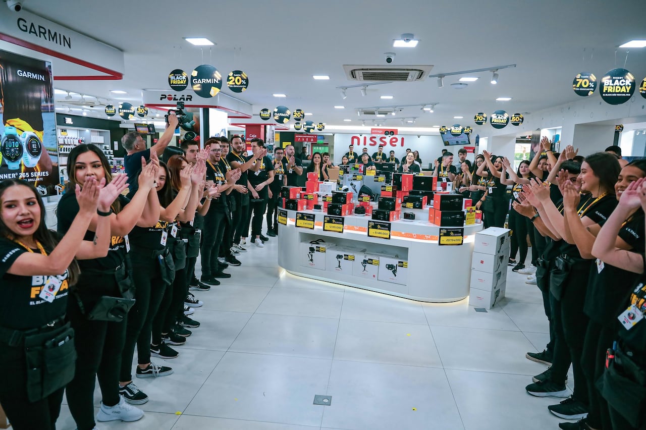 Se llega el Cyber Day y el Black más Tech de Nissei. Foto: gentileza.