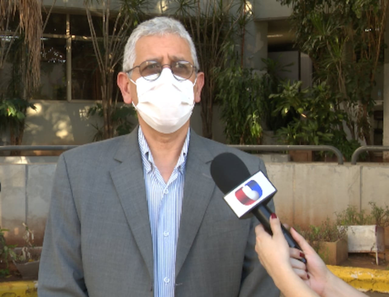 Luis María Pereira, director de Tránsito de Asunción | Imagen: captura de video @Unicanal
