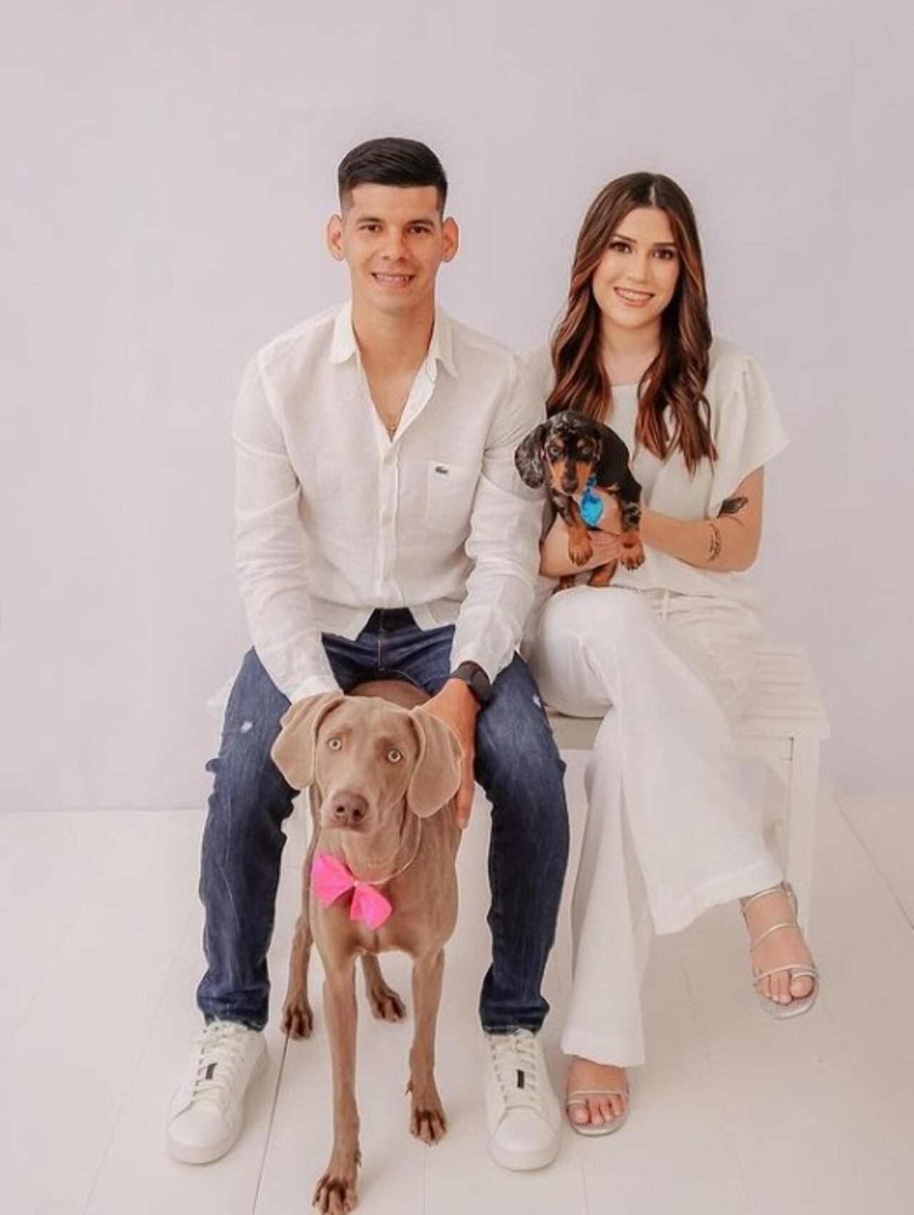 ¡El azulgrana Robert Morales anunció que va a ser papá! Foto: Instagram
