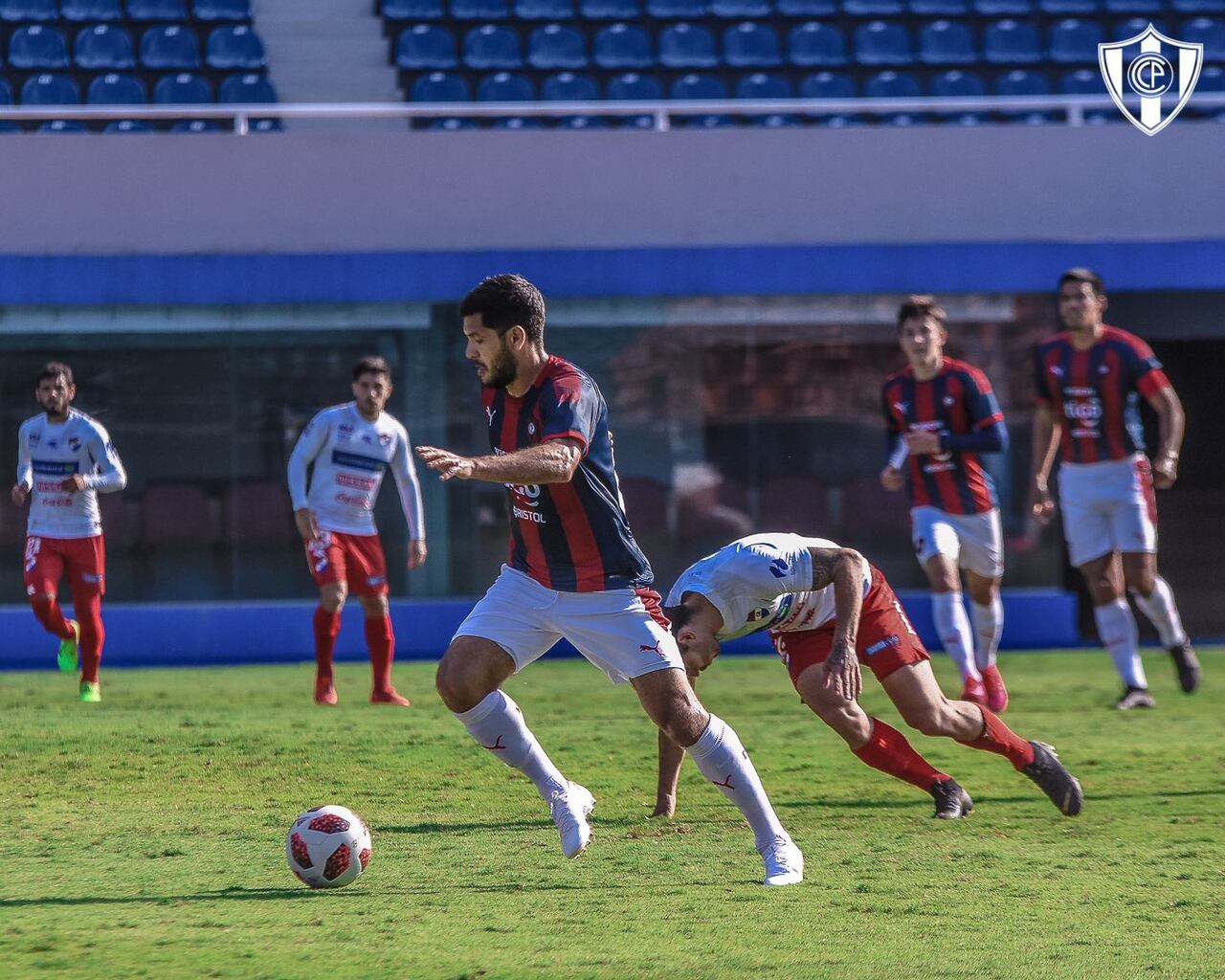 Amistoso Cerro Porteño vs. Nacional el pasado sábado 4 de julio | Foto: @CCP1912oficial