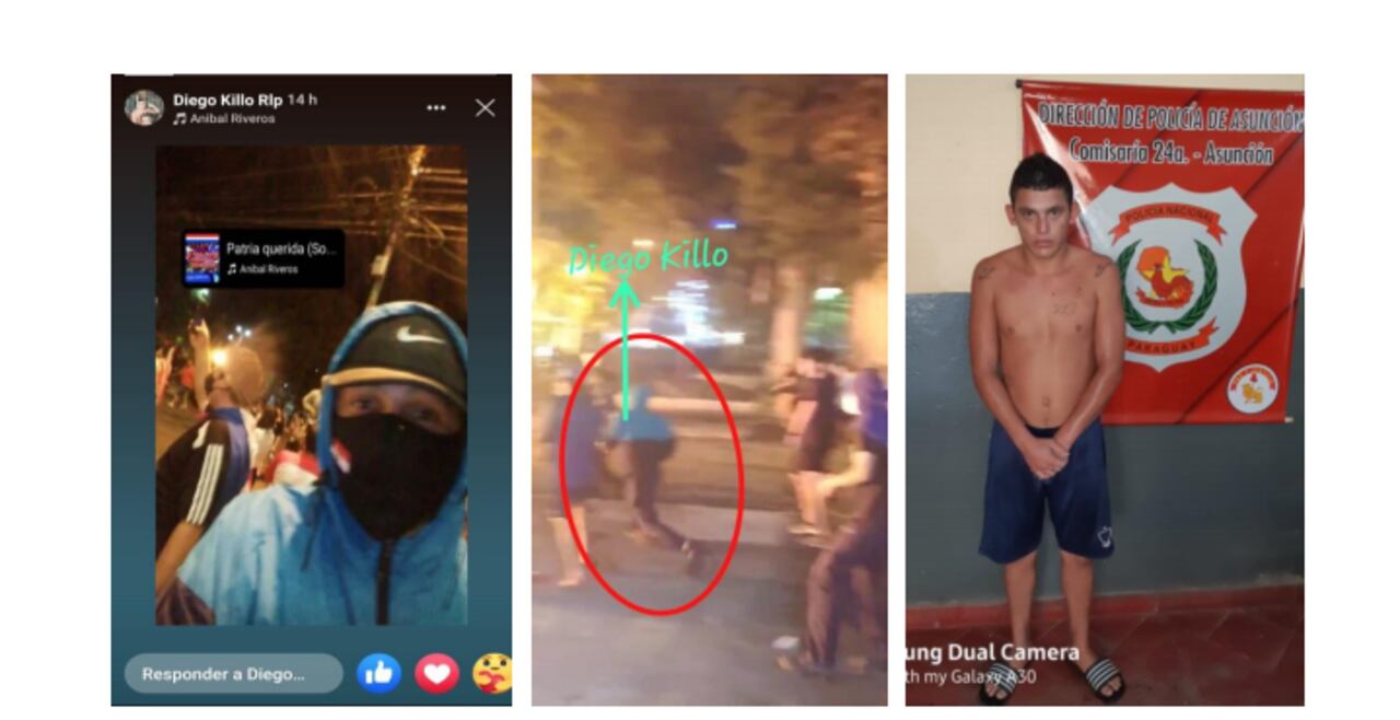 Diego Armando Peralta Riquelme cuenta con varios antecedentes. Foto: Captura de pantalla Policía Nacional