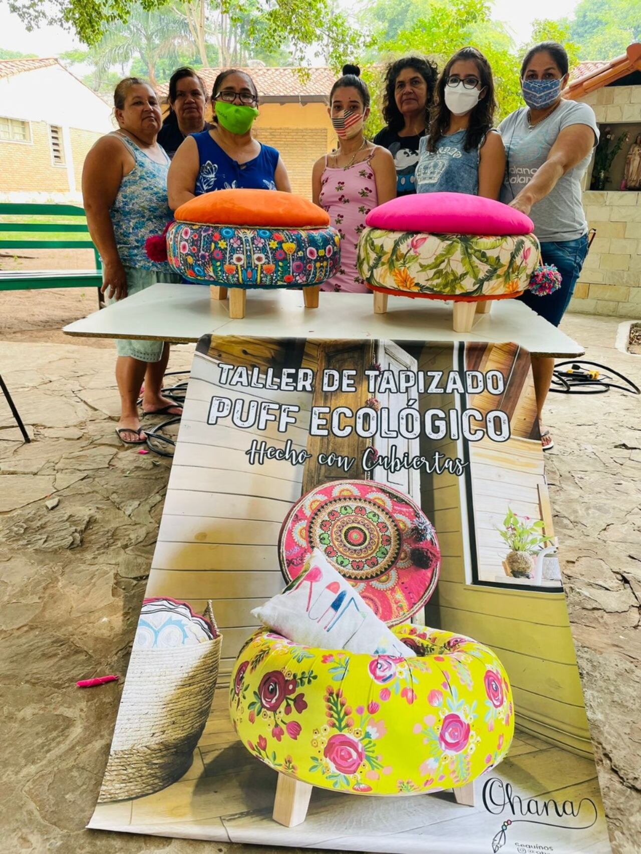 Las mujeres privadas de libertad son del Hogar Nueva Oportunidad. Foto: Gentileza