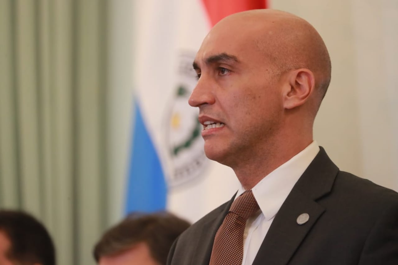Julio Mazzoleni, ministro de Salud. Foto: @msaludpy