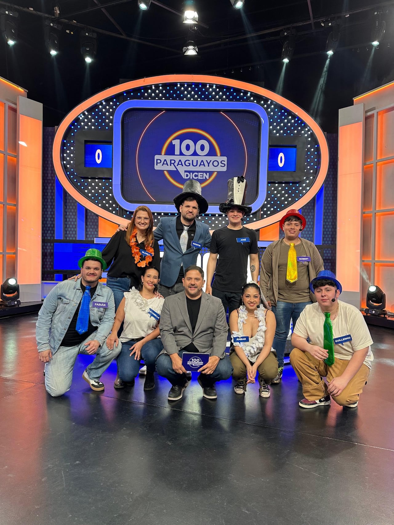 ¡Cierre espectacular de 100 Paraguayos Dicen, versión novios! Foto: gentileza