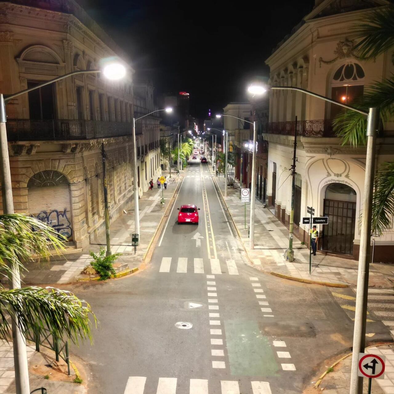 “Palma Brilla”: inauguran cableado subterráneo de la emblemática calle Palma