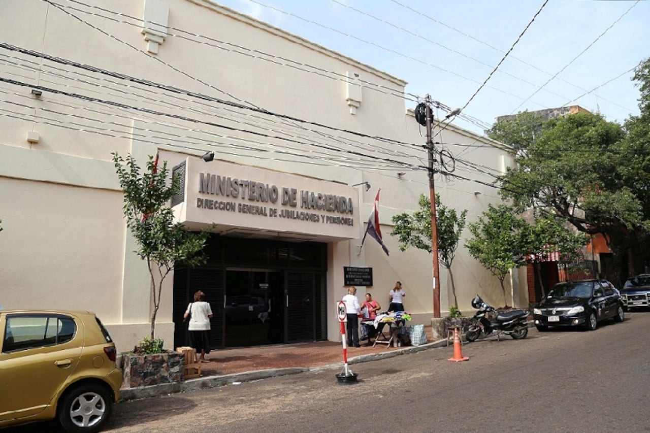 Sede de la Dirección General de Jubilaciones y Pensiones. Foto: Hacienda