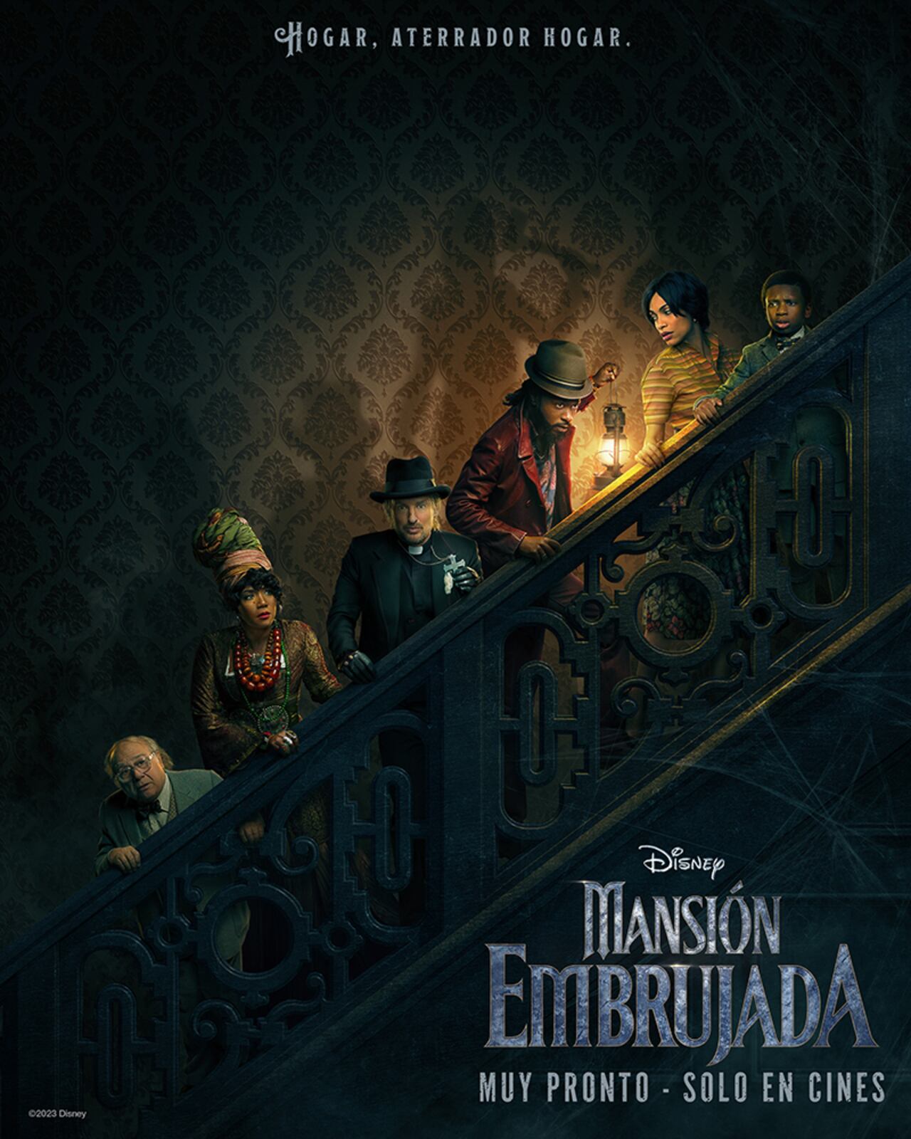 Filmagic presentó el estreno de “La mansión embrujada”. Foto: Gentileza