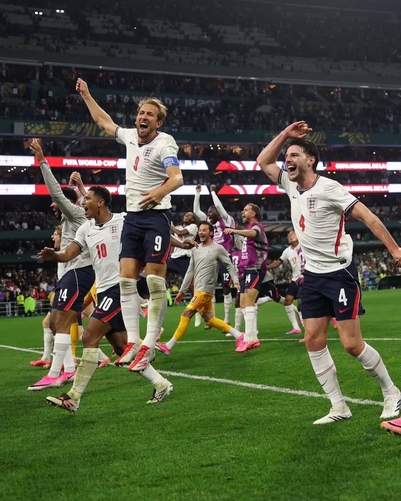 Inglaterra derrotó a México por 3-2. Foto: Selección de Inglaterra
