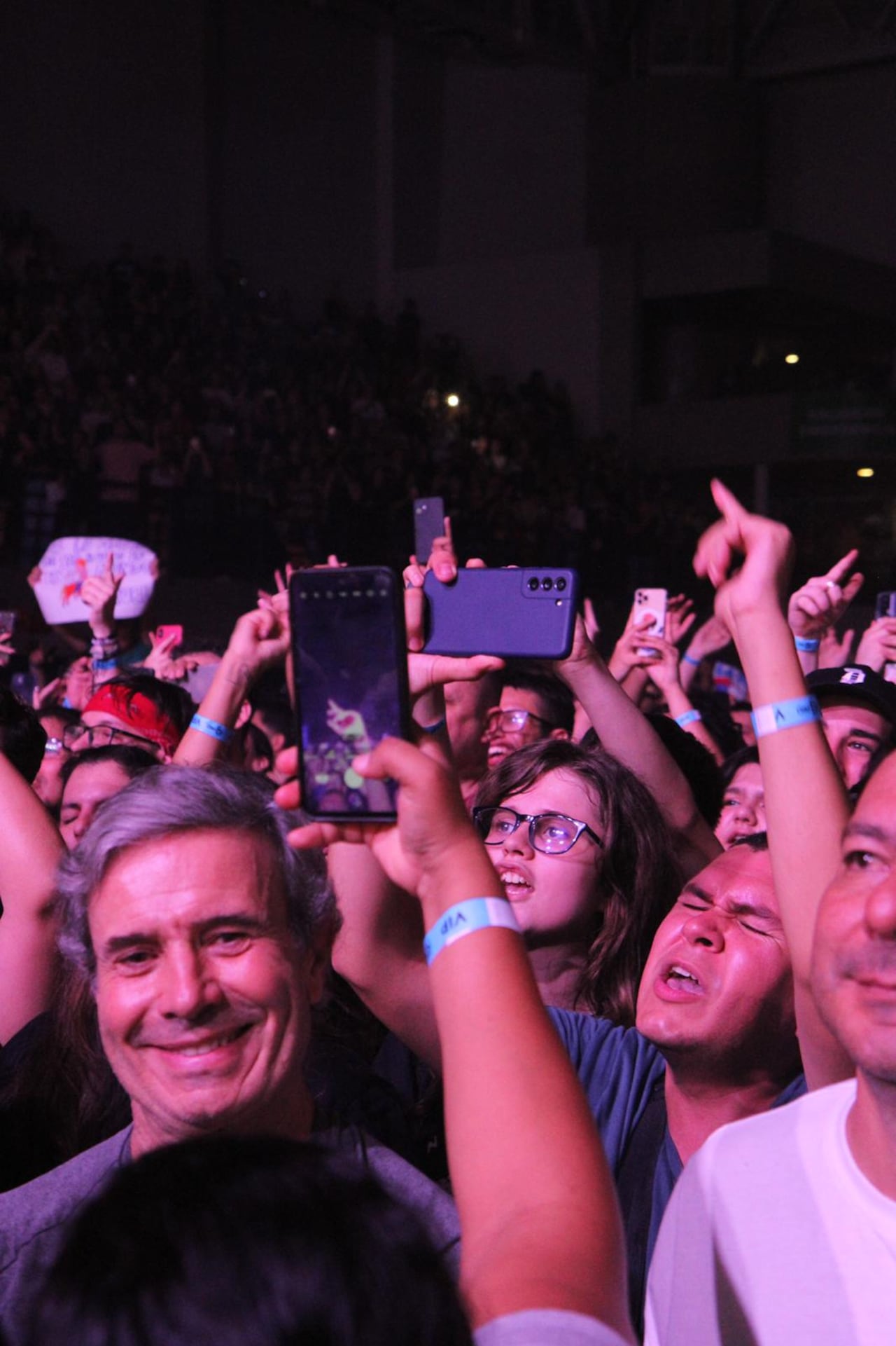 El público vibró con Cuarteto De Nos. Foto: Unicanal