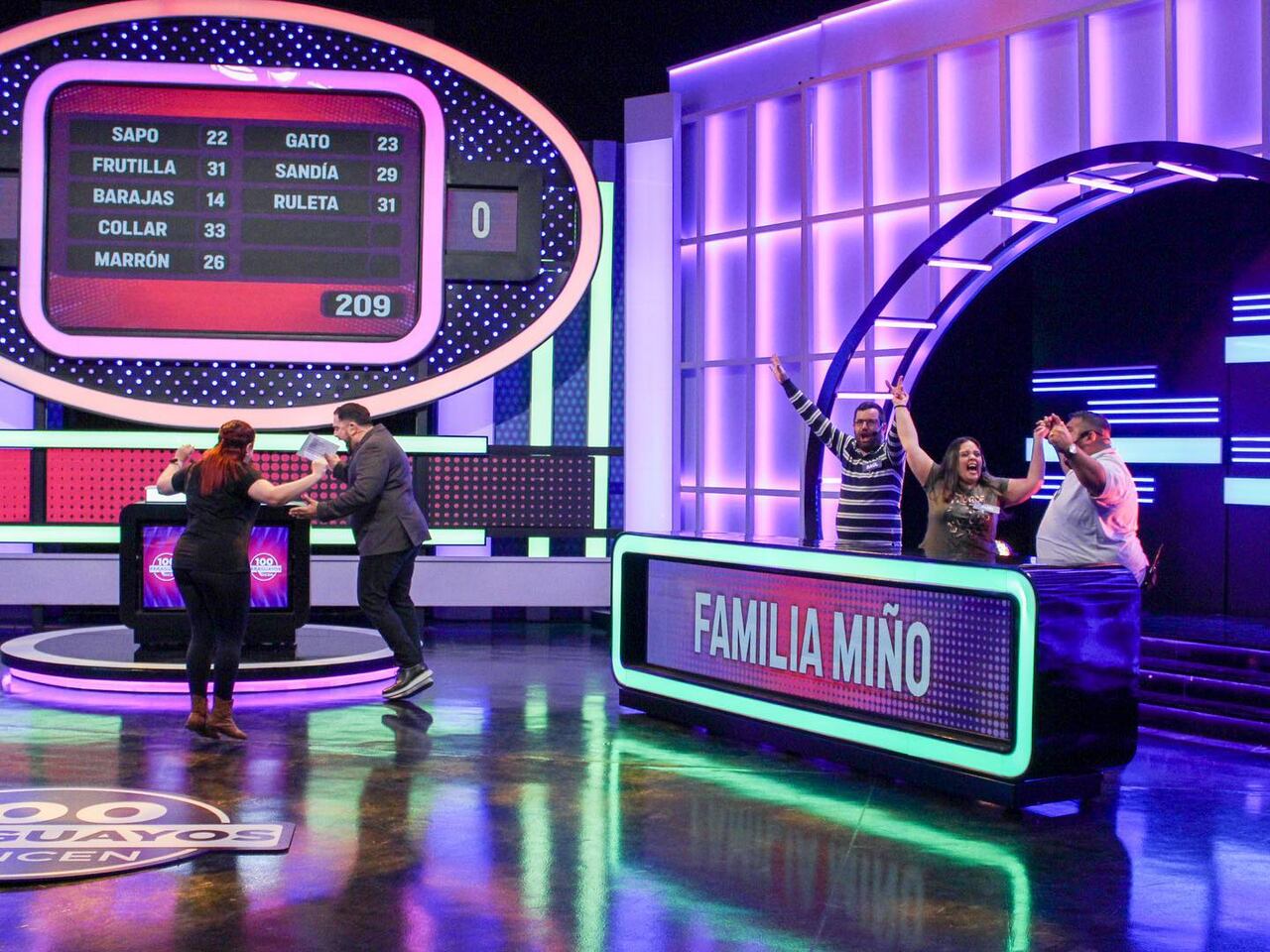 La “Familia Miño” logró sumar los 200 puntos. Foto: Gentileza