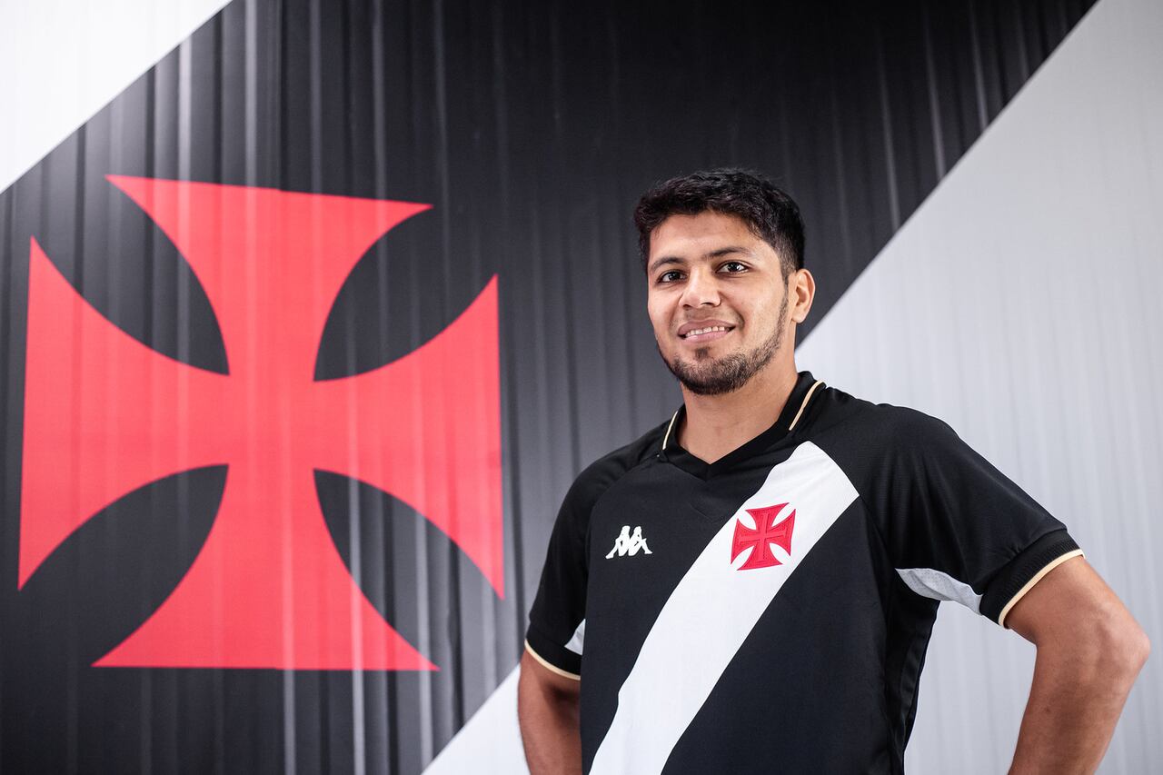 Vasco Da Gama da la bienvenida al paraguayo Robert Rojas. Foto: Redes