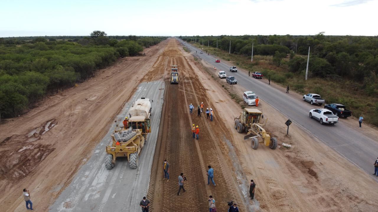 Ampliación de la Ruta Transchaco. | Fuente: Presidencia de la República.