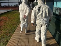 Olor a amoniaco obliga a desalojar pollería en Mariano Roque Alonso