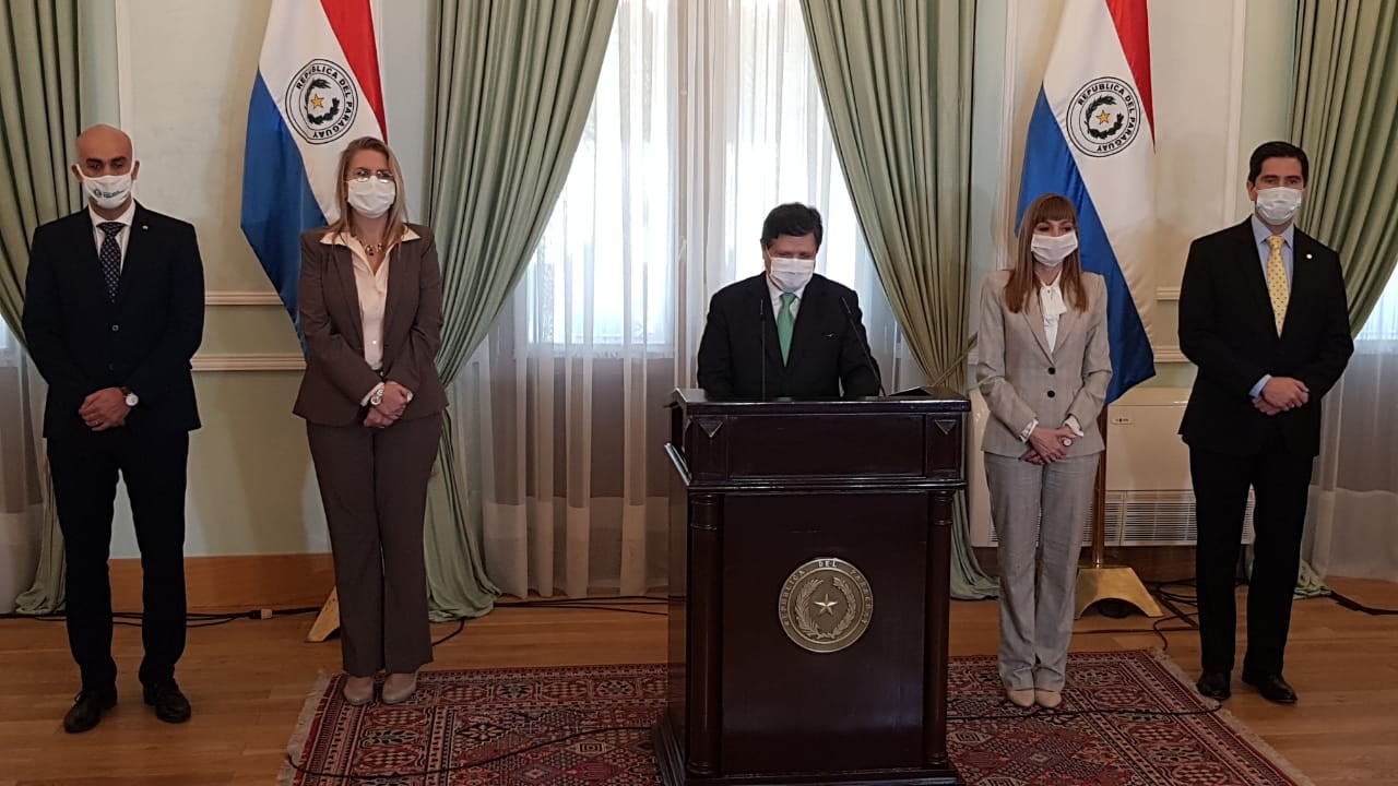Conferencia de prensa acerca de la fase 3 de la cuarentena inteligente. Foto: Unicanal