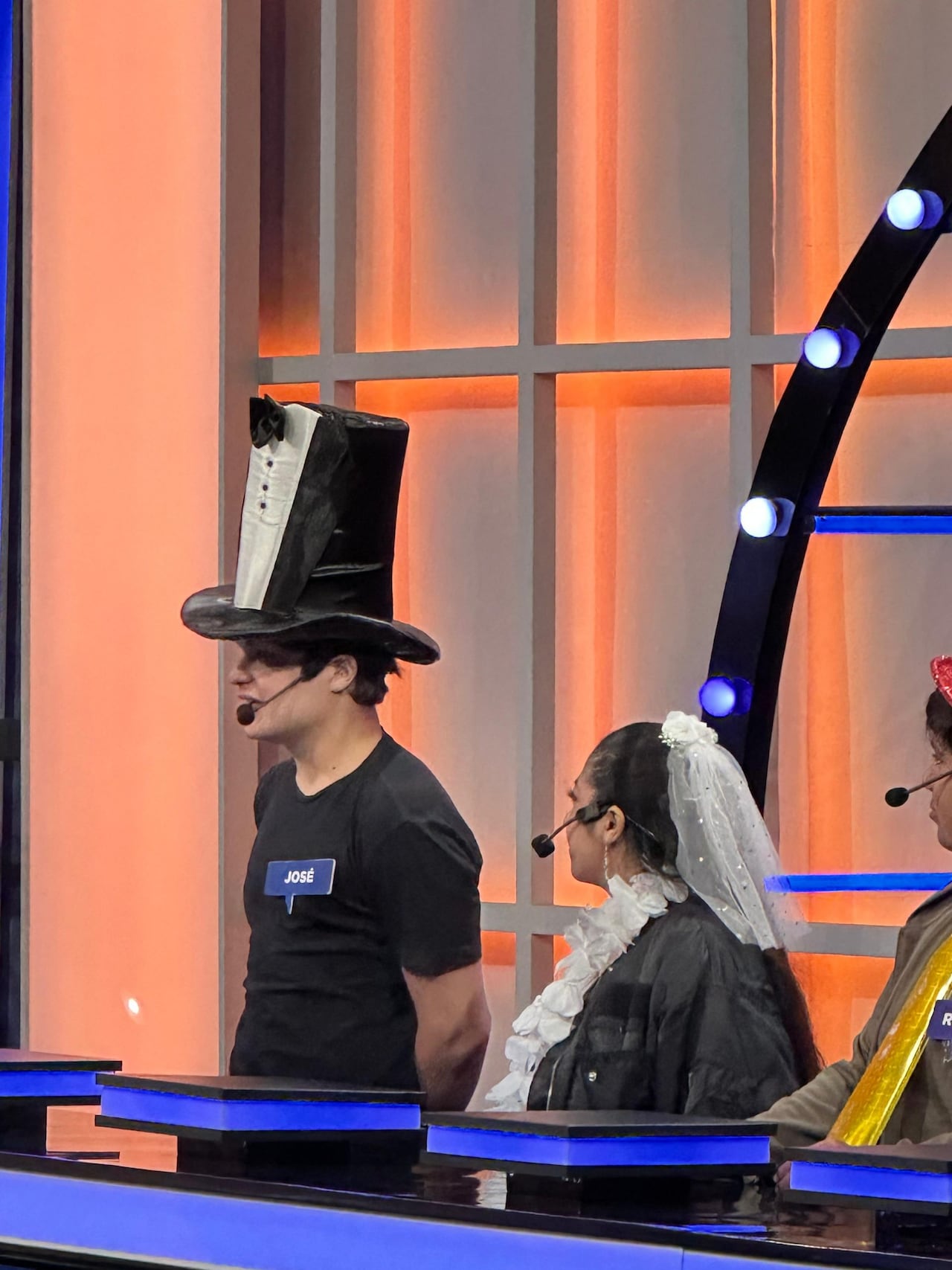 Los novios jugaron por la boda de sus sueños. Foto: gentileza