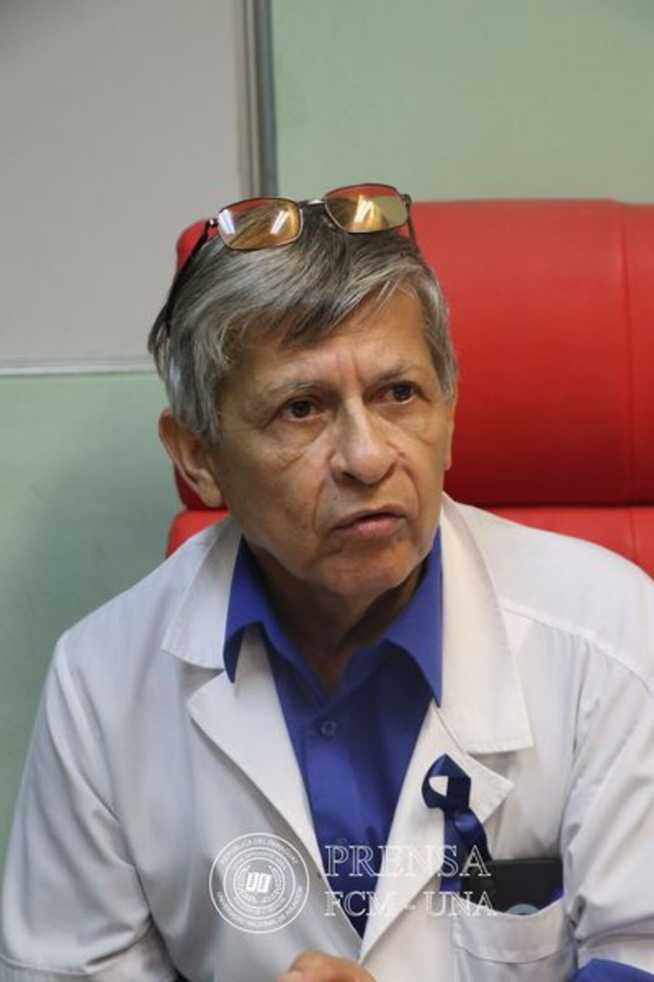 Dr. Julio César Recalde Ortiz, jefe de la Cátedra de Urología. Foto: Gentileza